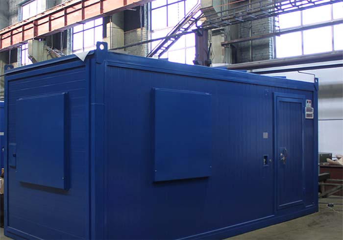 фото поставка на объект дизель генератора ЭТРО мощностью 150 кВт