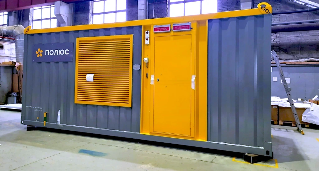 Дизельный генератор в утепленном контейнере "Север"