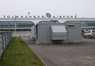 фото Дизель-генераторная установка 240 кВт в контейнере с шумопоглощением для аэропорта Толмачево