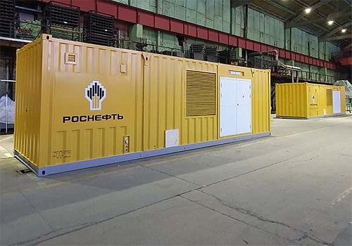 Пакетировка и поставка 3 дизельных генераторов АД800-Т400-3РБК для ПАО "Удмуртнефть", г. Ижевск